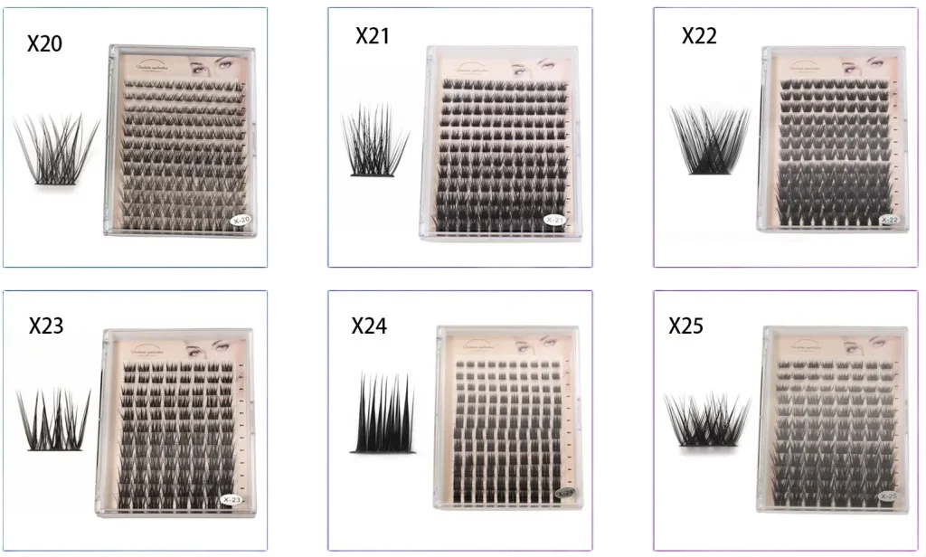 Wholesale Cluster DIY Lashes Vendor