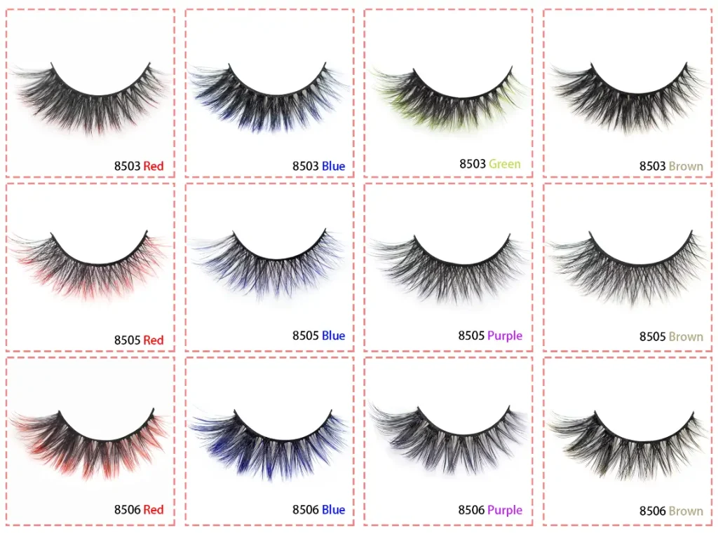 Wholesale Color Lashes Distributer