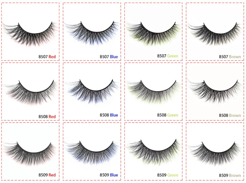 Wholesale Color Lashes Supplies