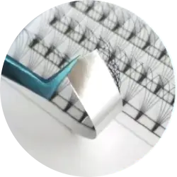 Premade Fan Lashes foil back