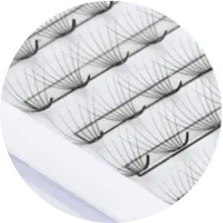 Premade Fan Lashes save time